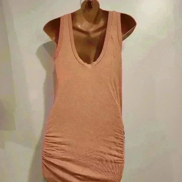 LAmade LA MADE By Revolve Clothing Apricot Nora Bodycon Tank Dress $110 - Picture 3 of 11